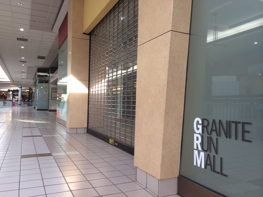 Granite Run Mall is more than half empty. Demolition could come in early 2015